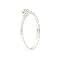 Anillo Roman Gioielli Mujer MIO AMORE in Oro blanco Diamante 0.03 Ct MIOAMORE1-J-1 - MIOAMORE1-J-1